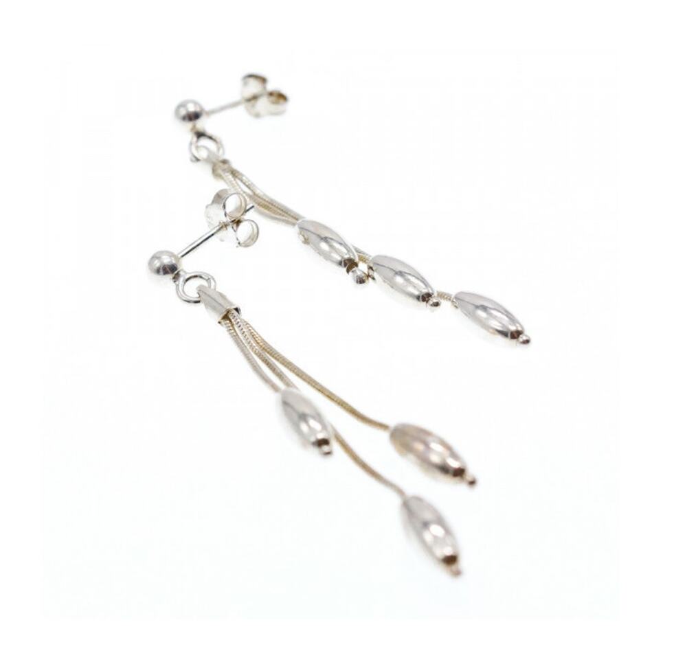 925 Sterling Silver Earrings Italy